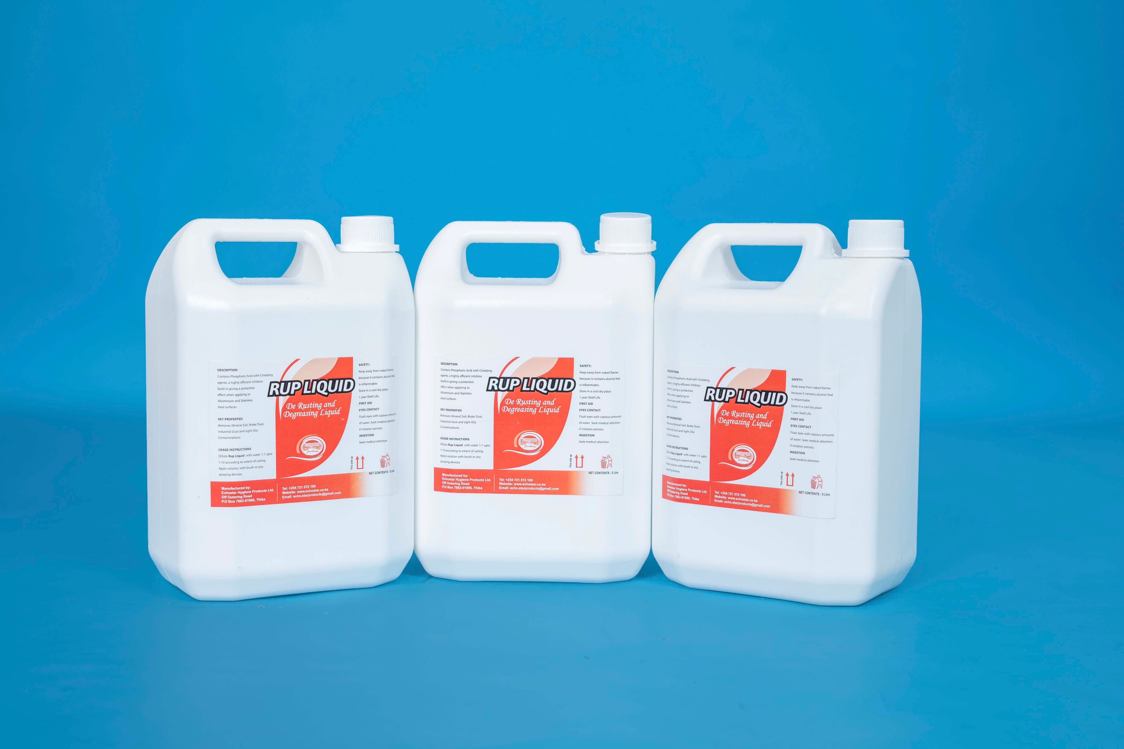 RUP LIQUID - De-Rusting and Degreasing Liquid